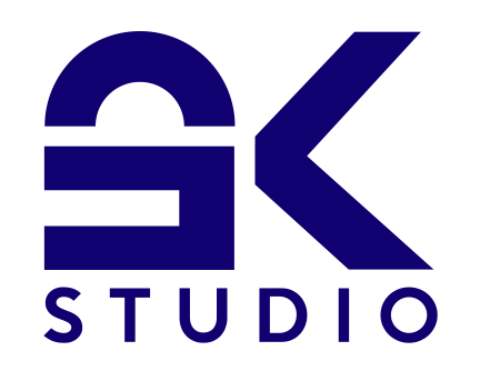 Sebastien Kunz Studio Logo bleu